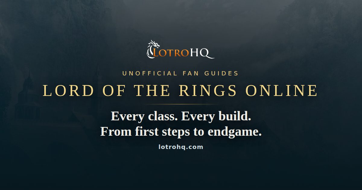 Guardian Rohan Build Expansion news - LotroHQ