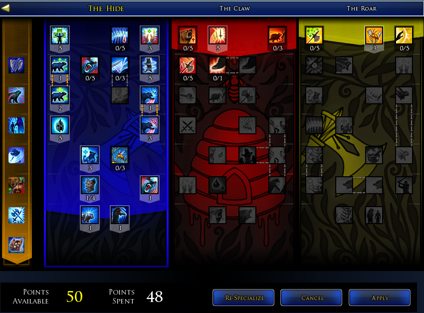 Legendary Server: Mirkwood (Level 65) 3 Beorning blue 65