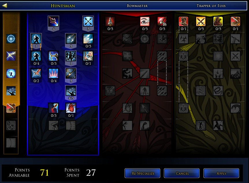 Leveling Hunter screenshot
